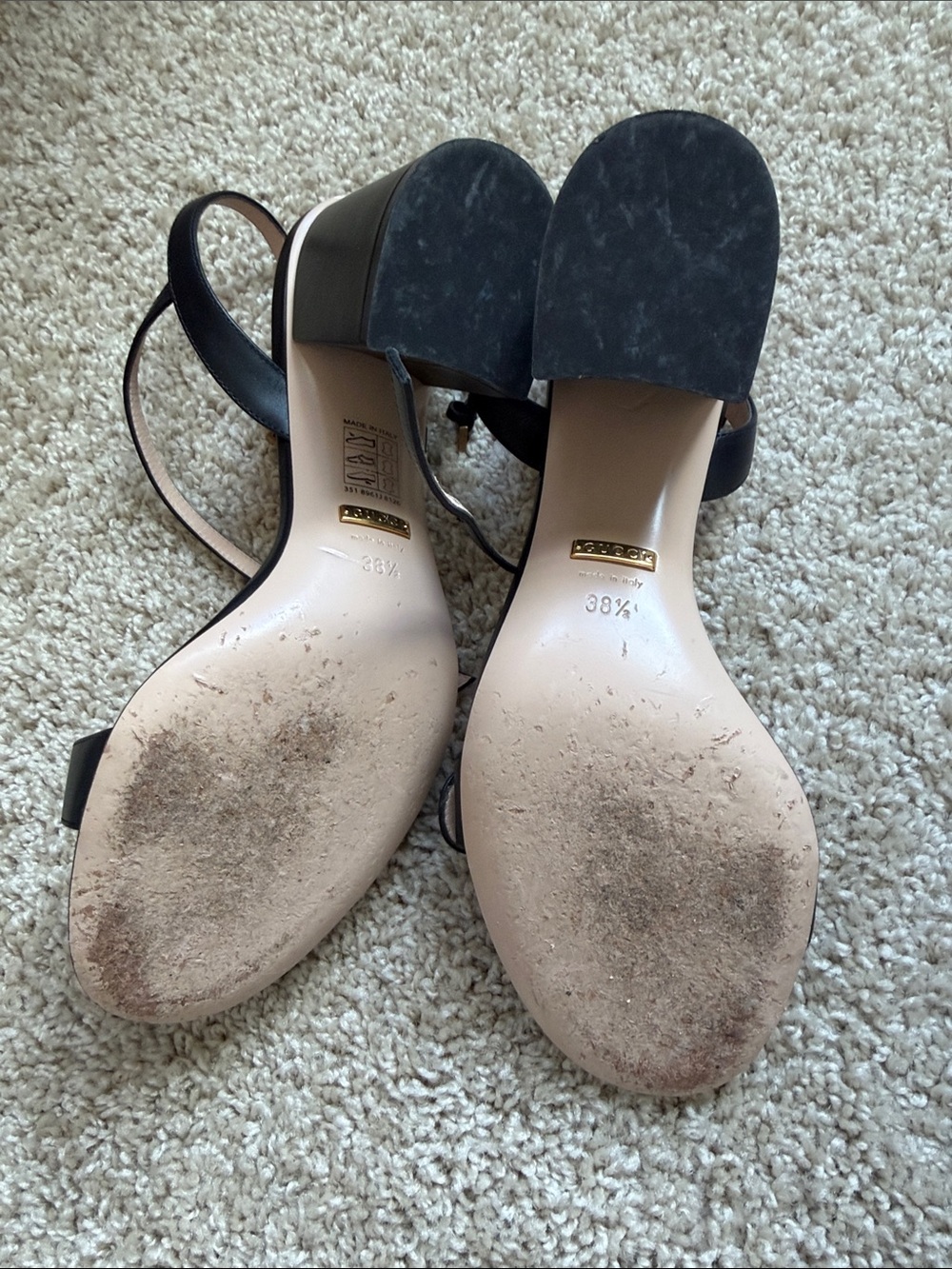 gucci gg marmont sandals - Picture 3 of 3